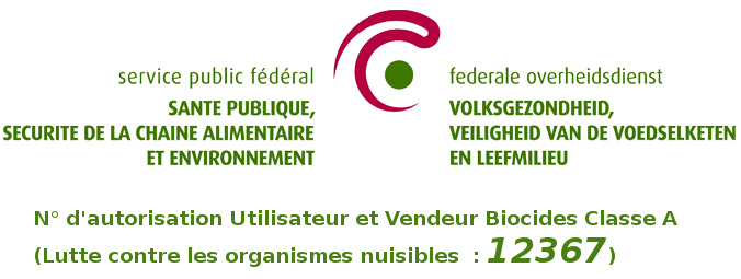 Agreation SPF Santé Publique et Environnement Biocides vente et utilisateur de Classe A